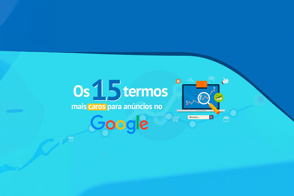 15 termos mais caros do Google Brasil
